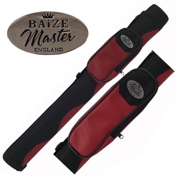 Etui tube Baize Master + pochette Bordeaux 1 fût/2 flèches 82cm