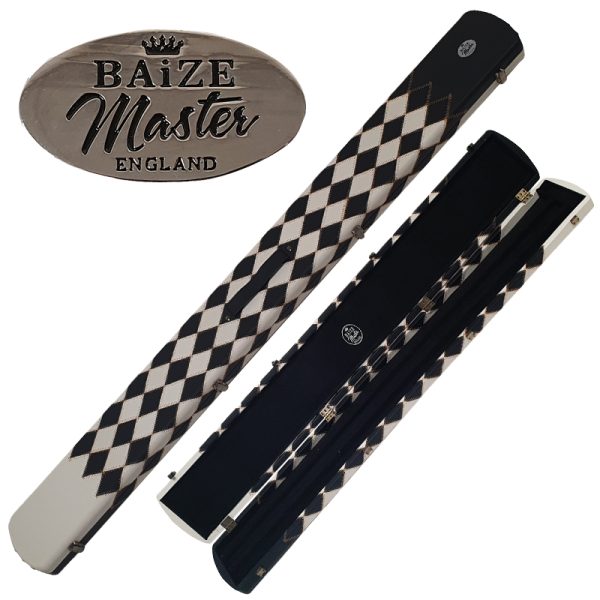 Etui rigide simili-cuir damier Black/White Baize Master (3Q) 1 pièce  159,5cm