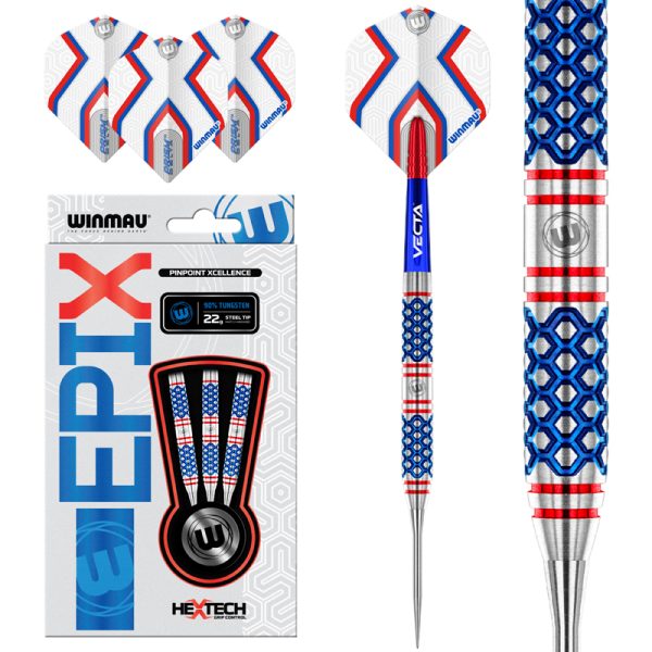 Jeu acier Winmau Epix 90% tgs 22g