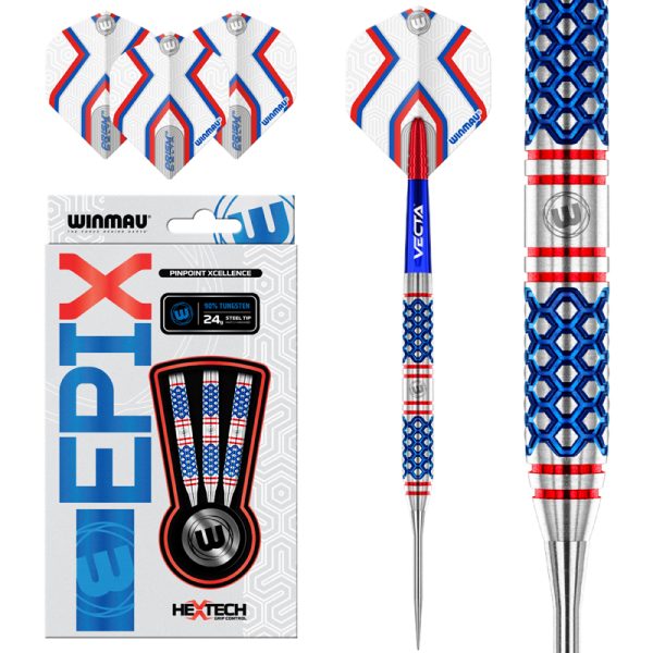 Jeu acier Winmau Epix 90% tgs 24g