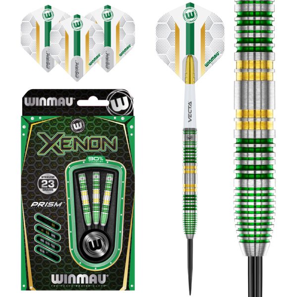 Jeu acier Winmau Xenon 90% tgs 23g